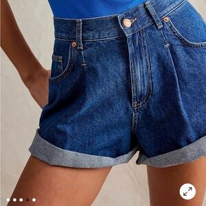 We The Free Dark Jean Shorts Size Small